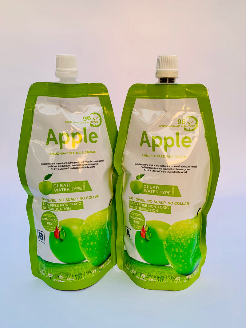 Apple Hair Color Ammonia Free Natural Black 1000ml